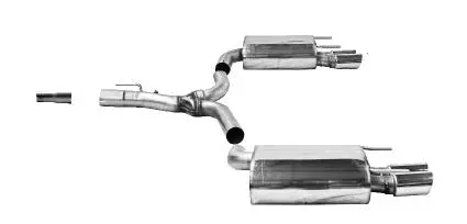 Bastuck Sportauspuff für Opel Insignia I Stufenheck 2x 1x120x80mm, oval