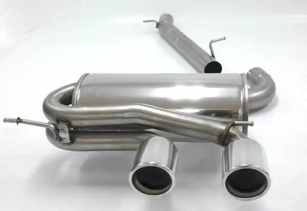 Friedrich Motorsport 3 Zoll (76mm) Duplexanlage VW Golf VI R Allrad 
