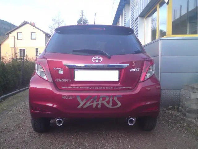 ULTER SPORT Auspuff für Toyota Yaris III Top-QualitätBild