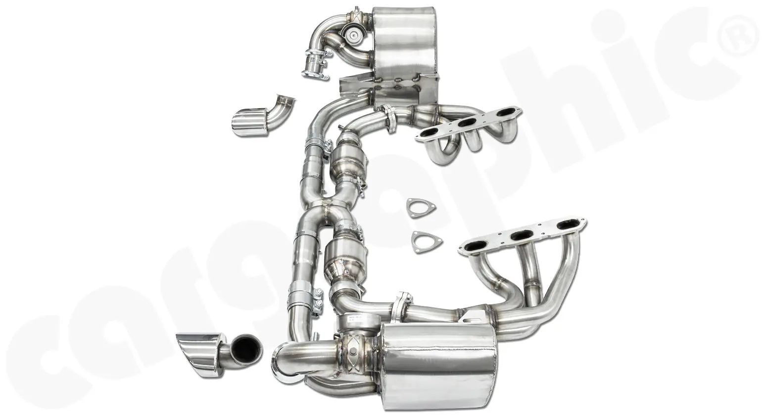 CARGRAPHIC Sportauspuff für Porsche 996 Carrera günstig