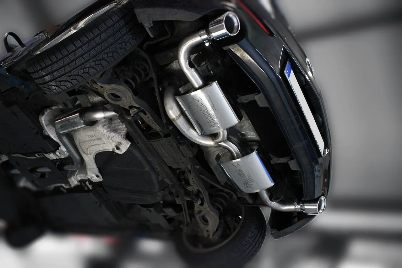 Bull-X ECE Abgasanlage 3" Mazda 3 MPS 260PS