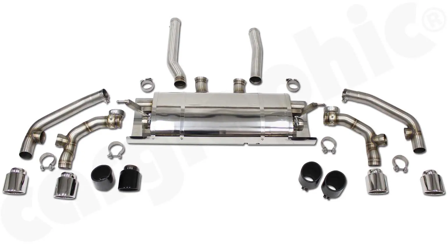 CARGRAPHIC Sportauspuff für Porsche Cayenne 958.2 Tuning