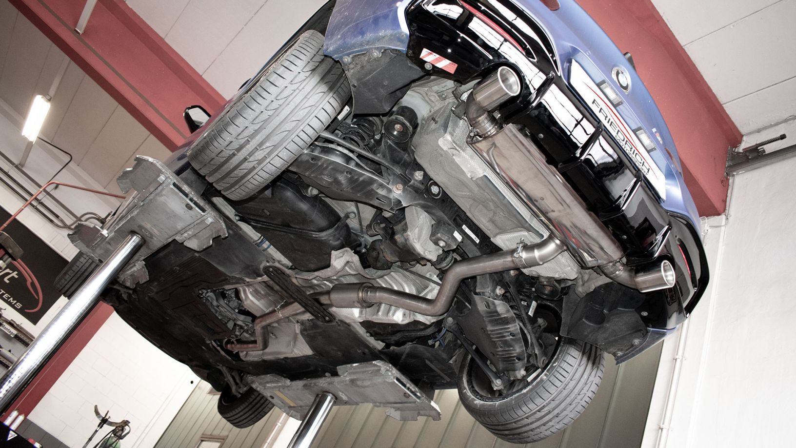 Friedrich Motorsport Duplex-Anlage für BMW M135i/M140i 