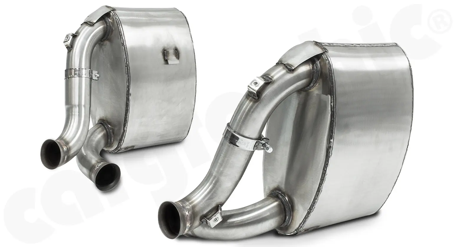 CARGRAPHIC Endschalldämpfer Porsche 993 Turbo GT2 