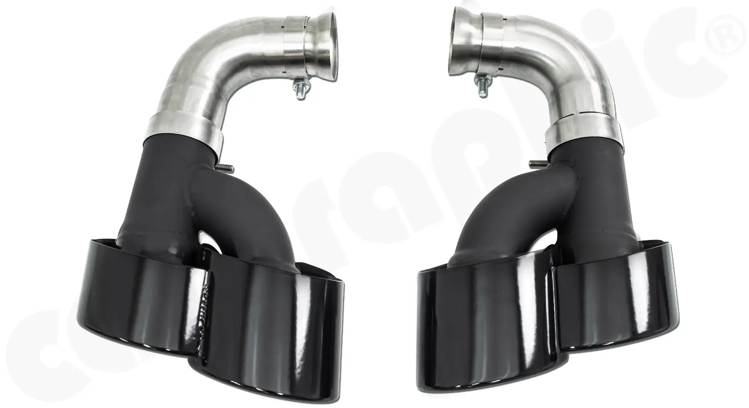 CARGRAPHIC Doppelendrohre für Porsche Cayenne Foto