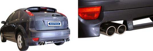 Bastuck Sportauspuff Ford Focus II DA3 bis 09/2007 Bild