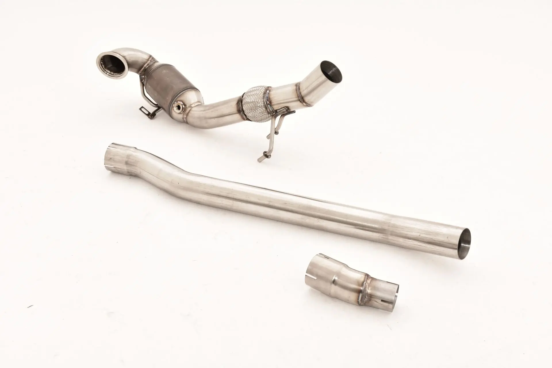 Friedrich Motorsport 76mm Downpipe mit Sport-Kat. Edelstahl
