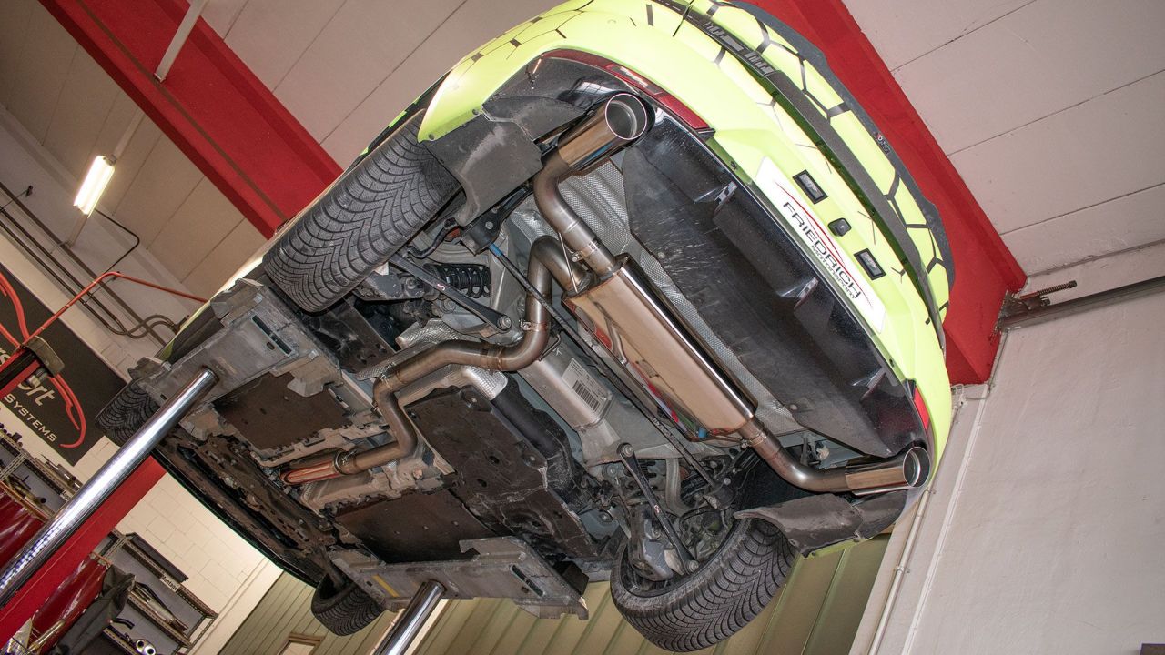 Friedrich Motorsport Duplex-Anlage für Peugeot 508 GT 