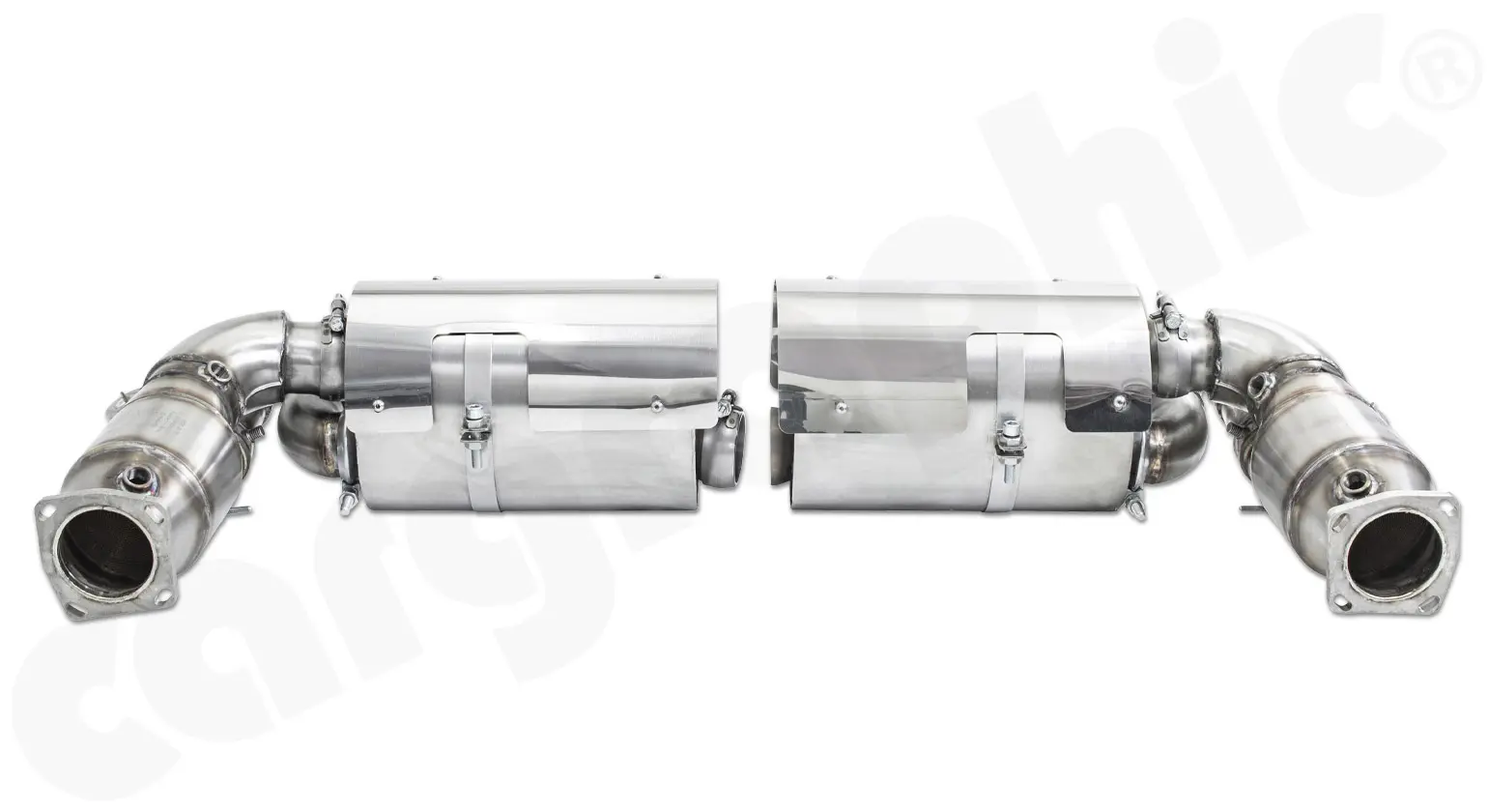 CARGRAPHIC Sportauspuff für Porsche 996 Turbo GT2 Foto