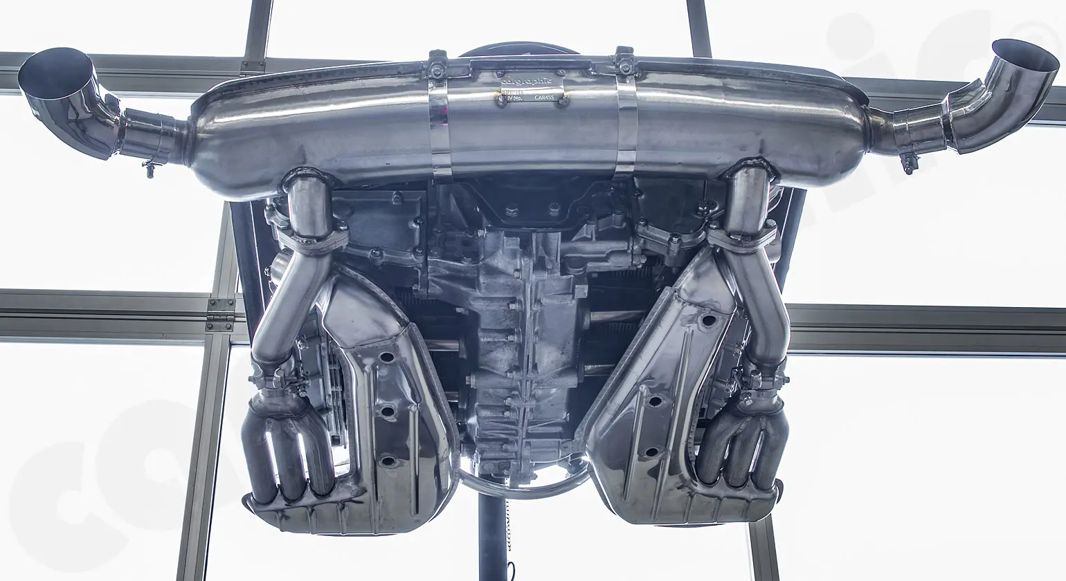 CARGRAPHIC Sportabgasanlage für Porsche 911 G-Modell 