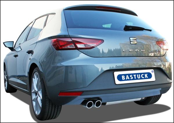 Bastuck Sportauspuff Seat Leon 5F 2x76mm Foto