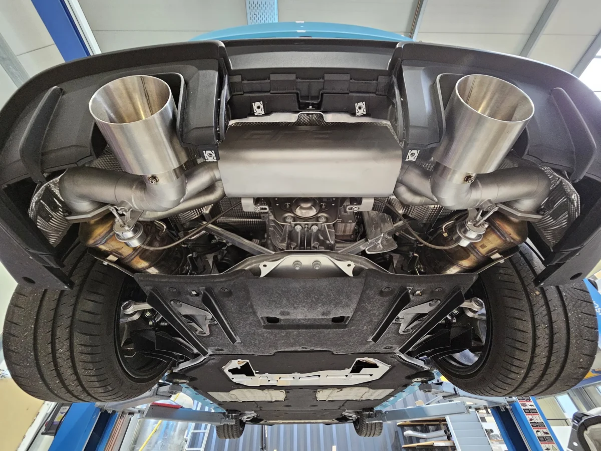 Grail Klappenanlage Porsche 718 Cayman GT4 RS Spyder ECE