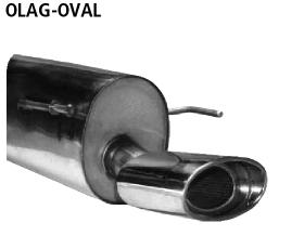 Bastuck Sportauspuff Opel Astra G CC 153x95mm oval kaufen