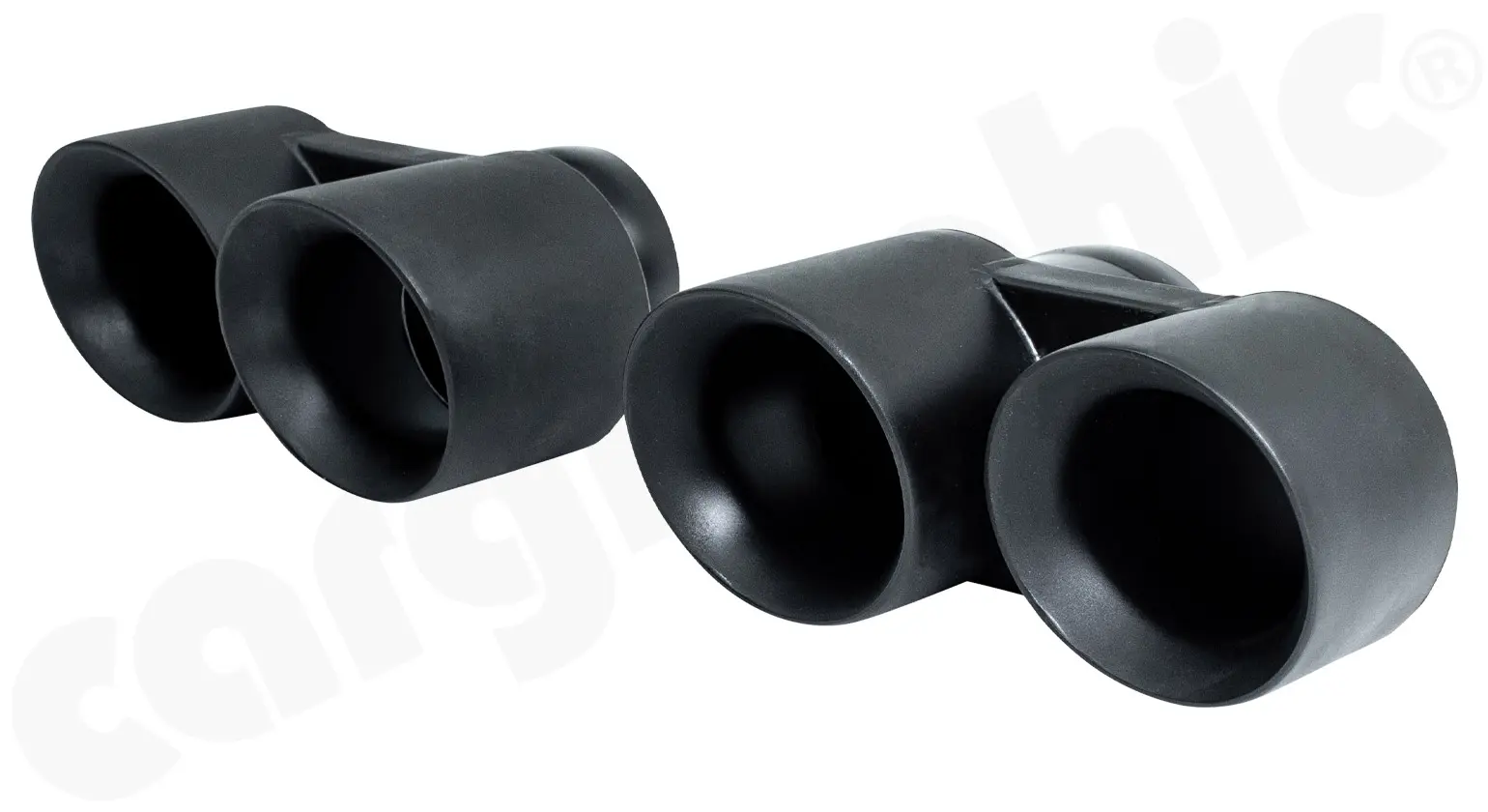 CARGRAPHIC Sport Endrohre für Porsche 997.1 Turbo Foto