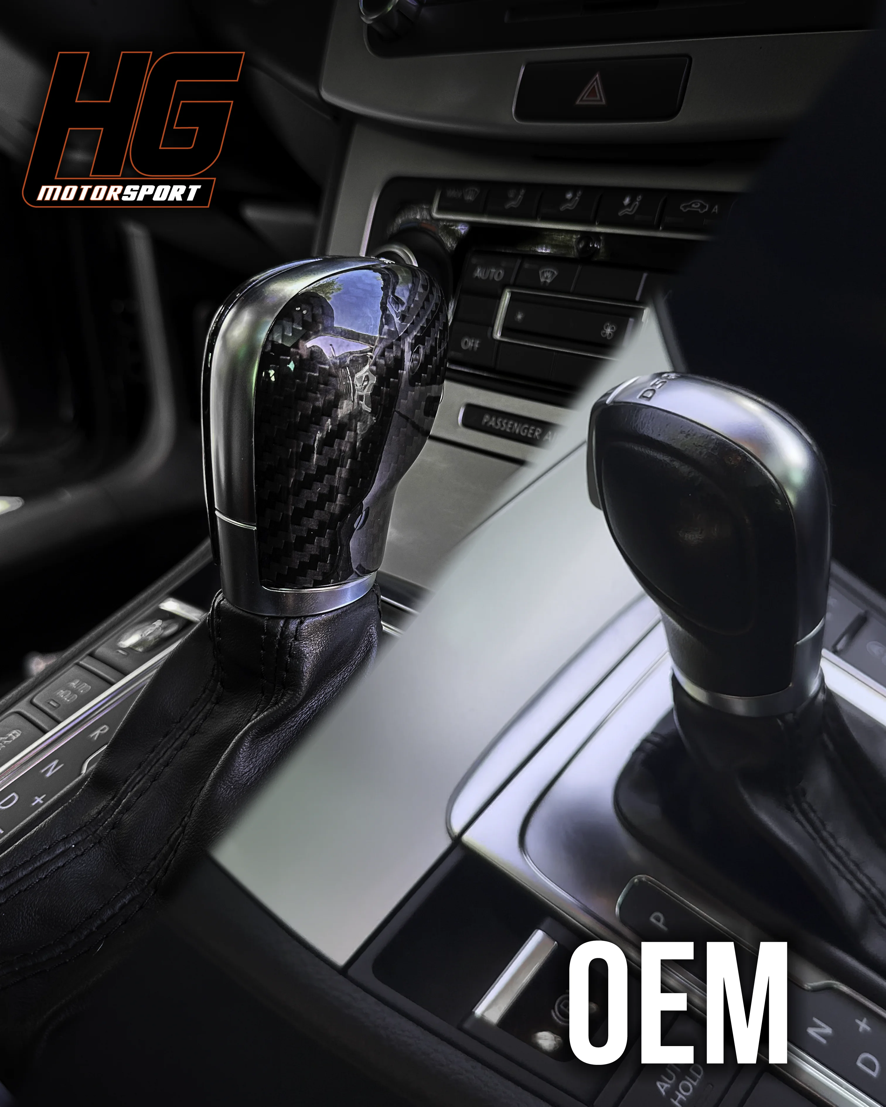 DSG Carbon Schaltknauf Cover für VAG MQB MQBevo Bild