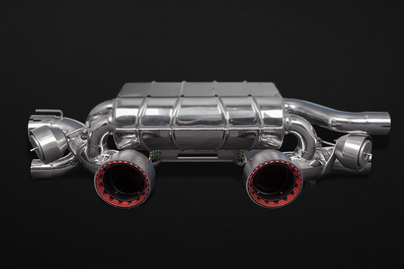 Capristo Endschalldämpfer ECE für Porsche 991.2 GTS