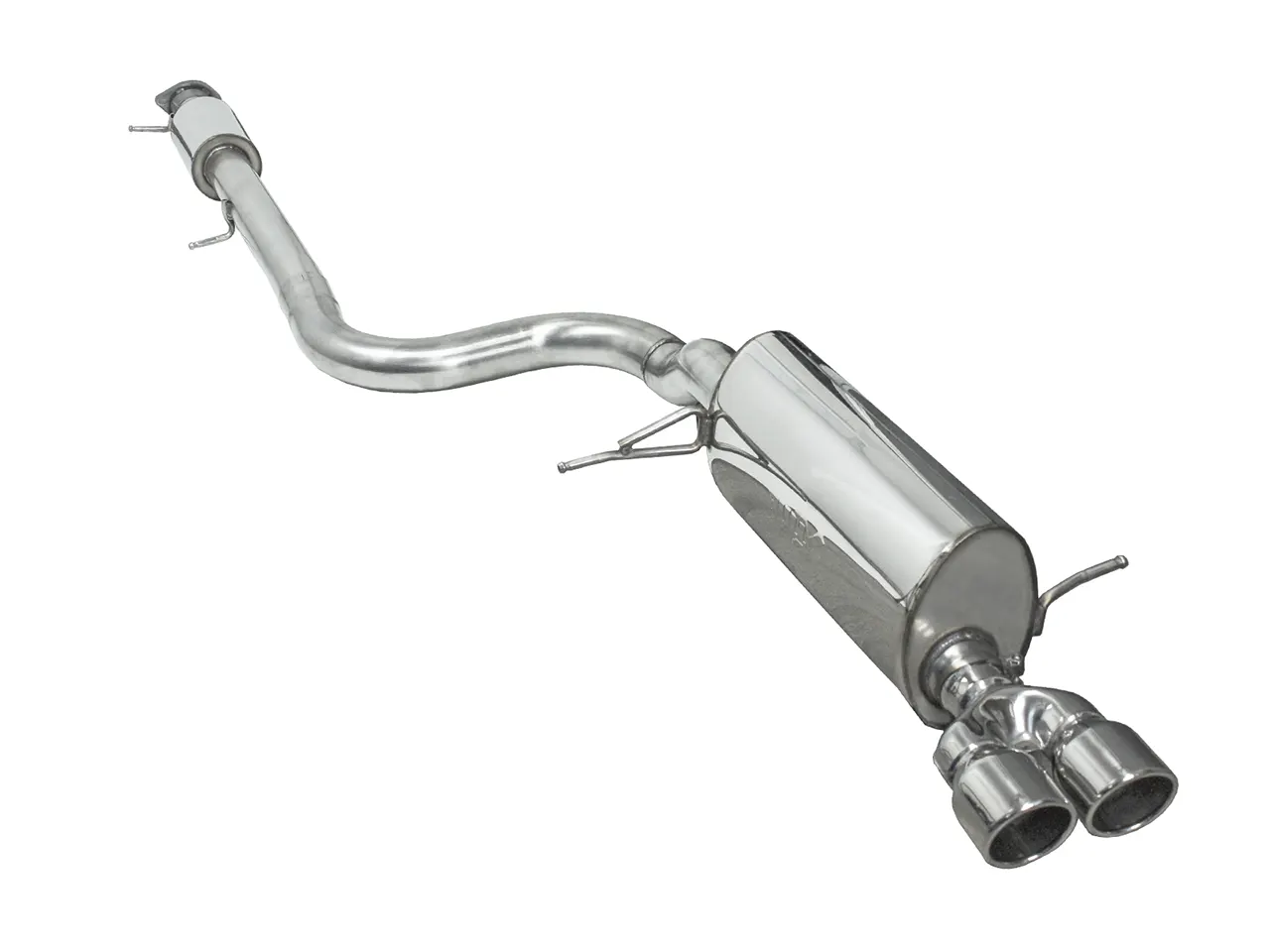 Bull-X ECE Abgasanlage 3" Ford Fiesta ST180 Mk.7