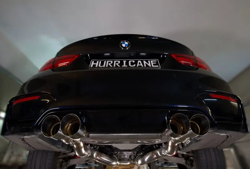 Hurricane 3,5 Zoll Abgasanlage für BMW M3/M4 Anleitung