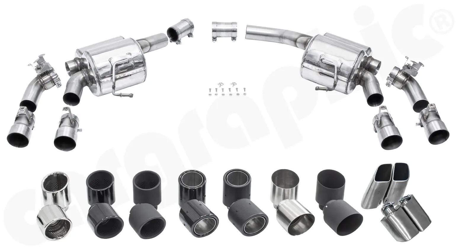 CARGRAPHIC Sportauspuff für Porsche Macan Turbo kaufen