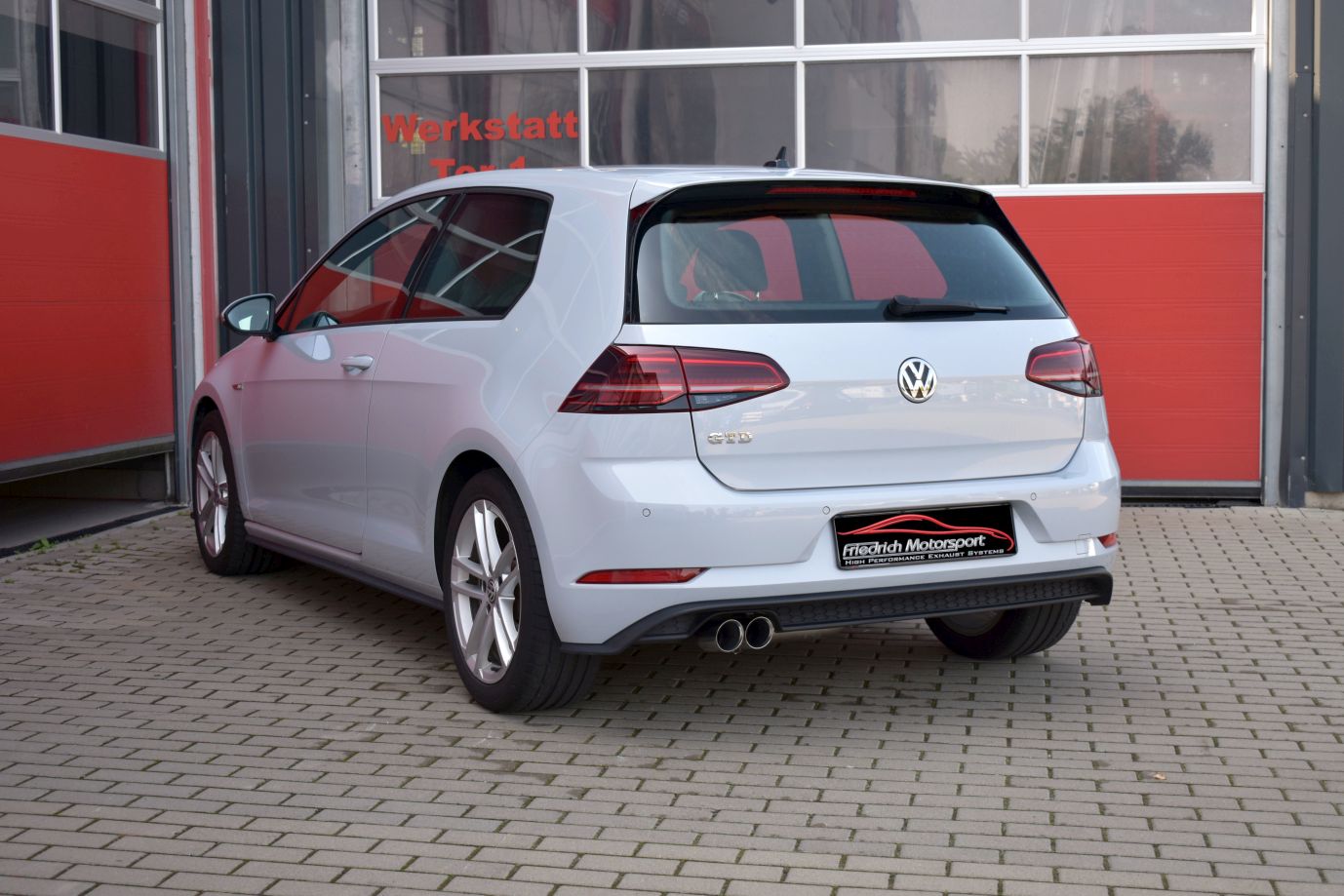 Friedrich Motorsport 76mm Anlage VW Golf VII GTD Foto