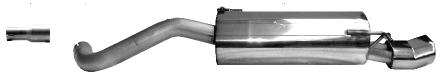 Bastuck Sportauspuff Seat Ibiza 6L 2x70mm 