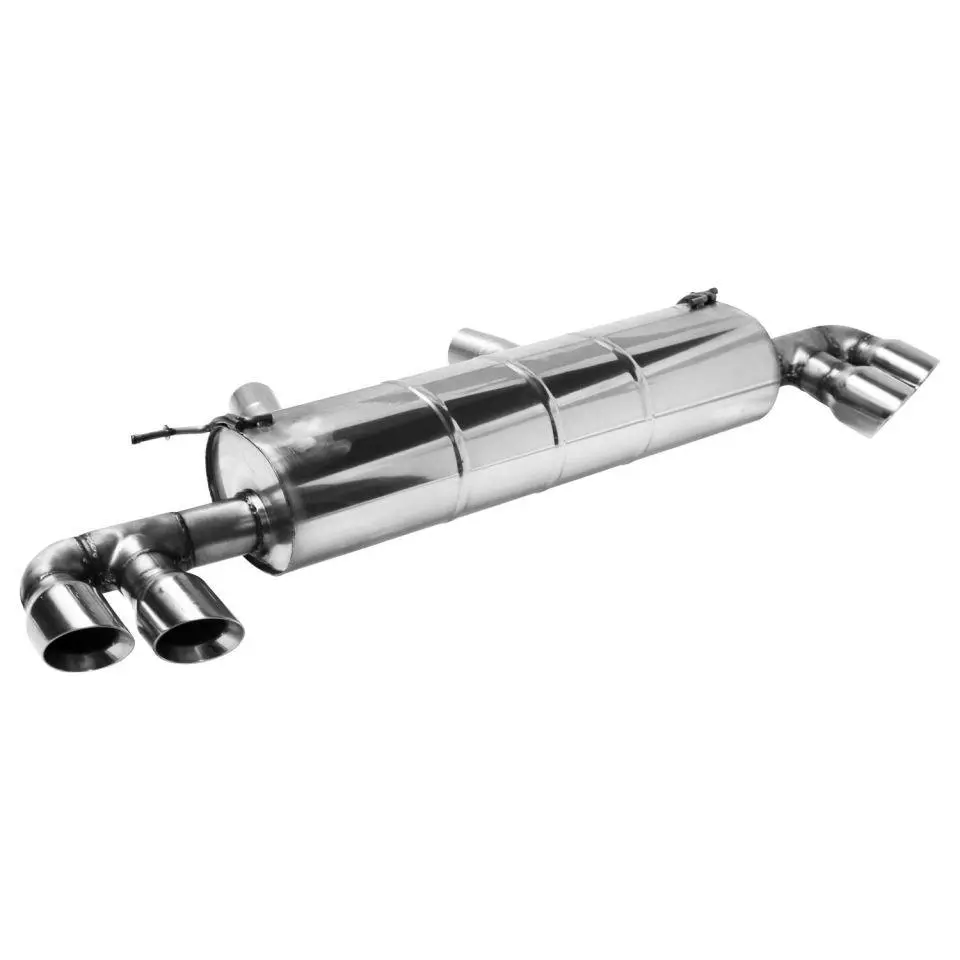 Bastuck Sportauspuff für BMW Z4 Roadster Typ G29 (G4Z) für Serienabgasklappe 2x 2x90mm 30° schräg geschnitten, Race-Look