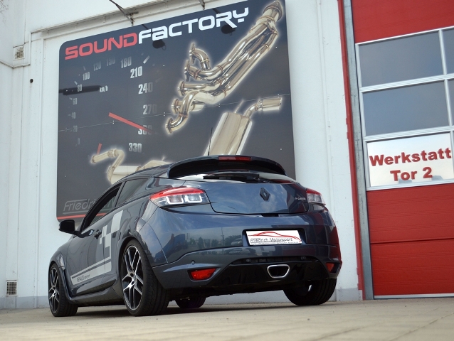 Friedrich Motorsport 3 Zoll Anlage für Renault Megane