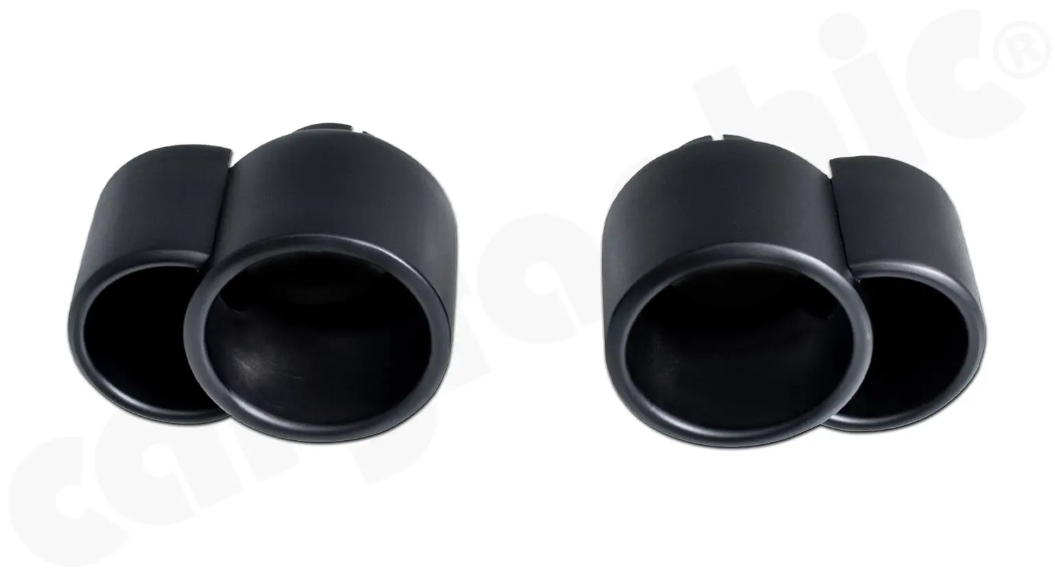 CARGRAPHIC Doppel-Endrohrsatz für Porsche 996 Turbo kaufen