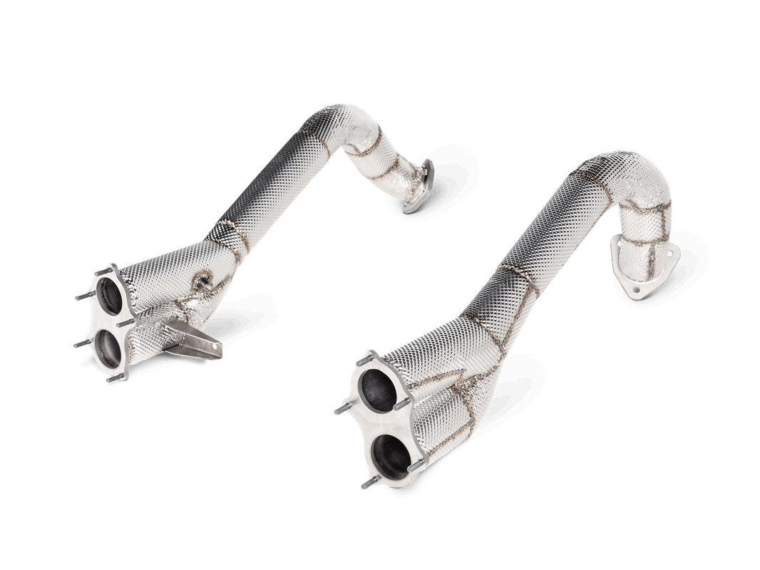 Akrapovic Link pipe set (Titanium) für Porsche 718 Cayman GT4 / 718 Boxster GTS
