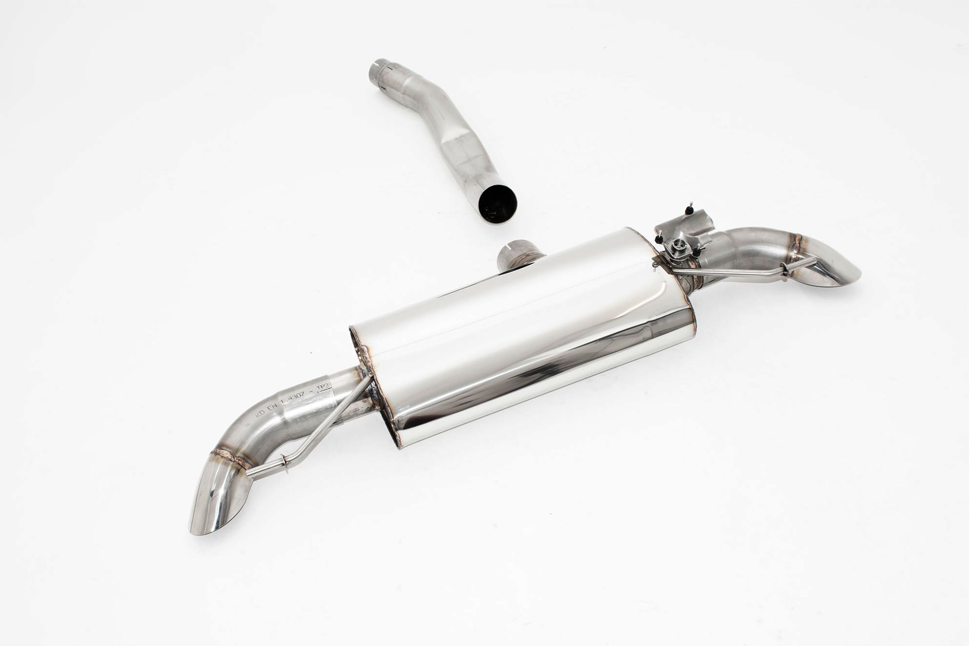 Friedrich Motorsport 76mm Duplex-Sportendschalldämpfer Edelstahl  Friedrich Motorsport Duplex-Sportauspuff 76mm kaufen