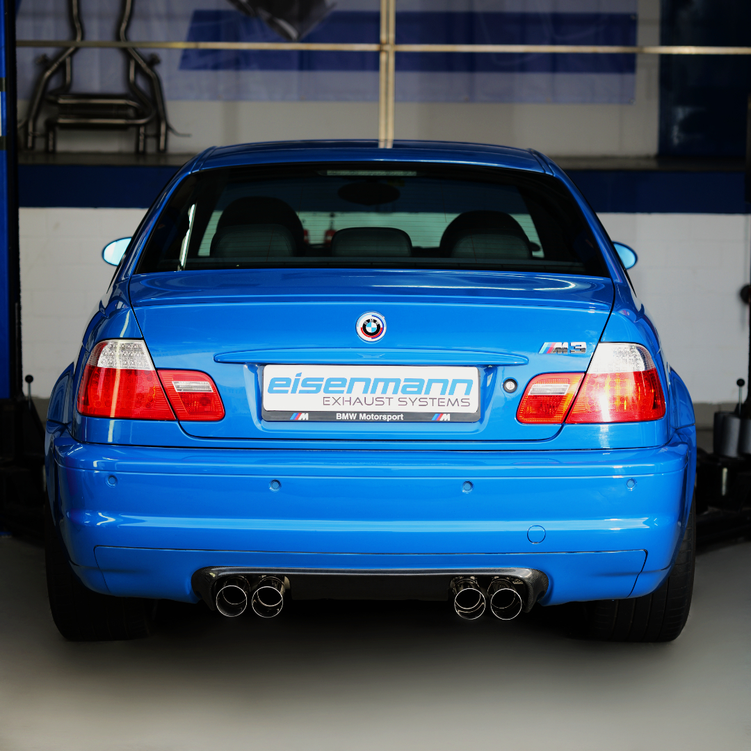 Eisenmann Endschalldämpfer für BMW M3 E46 Cabriolet EG-Genehmigung