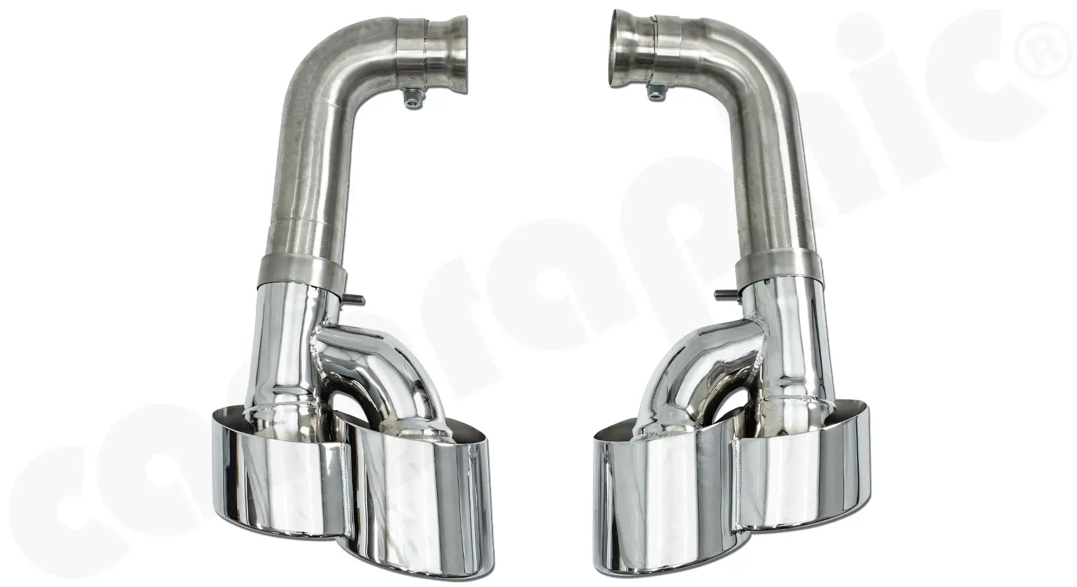 CARGRAPHIC Endrohrsatz für Porsche Cayenne 958.1 Foto