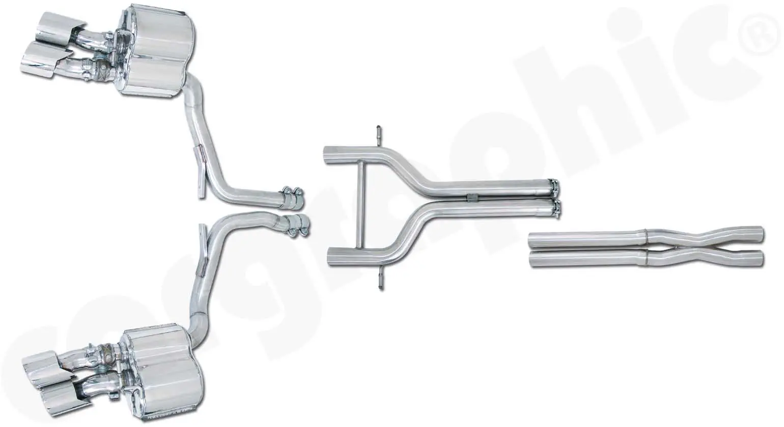 CARGRAPHIC Sportauspuff für Porsche Panamera 970.2 