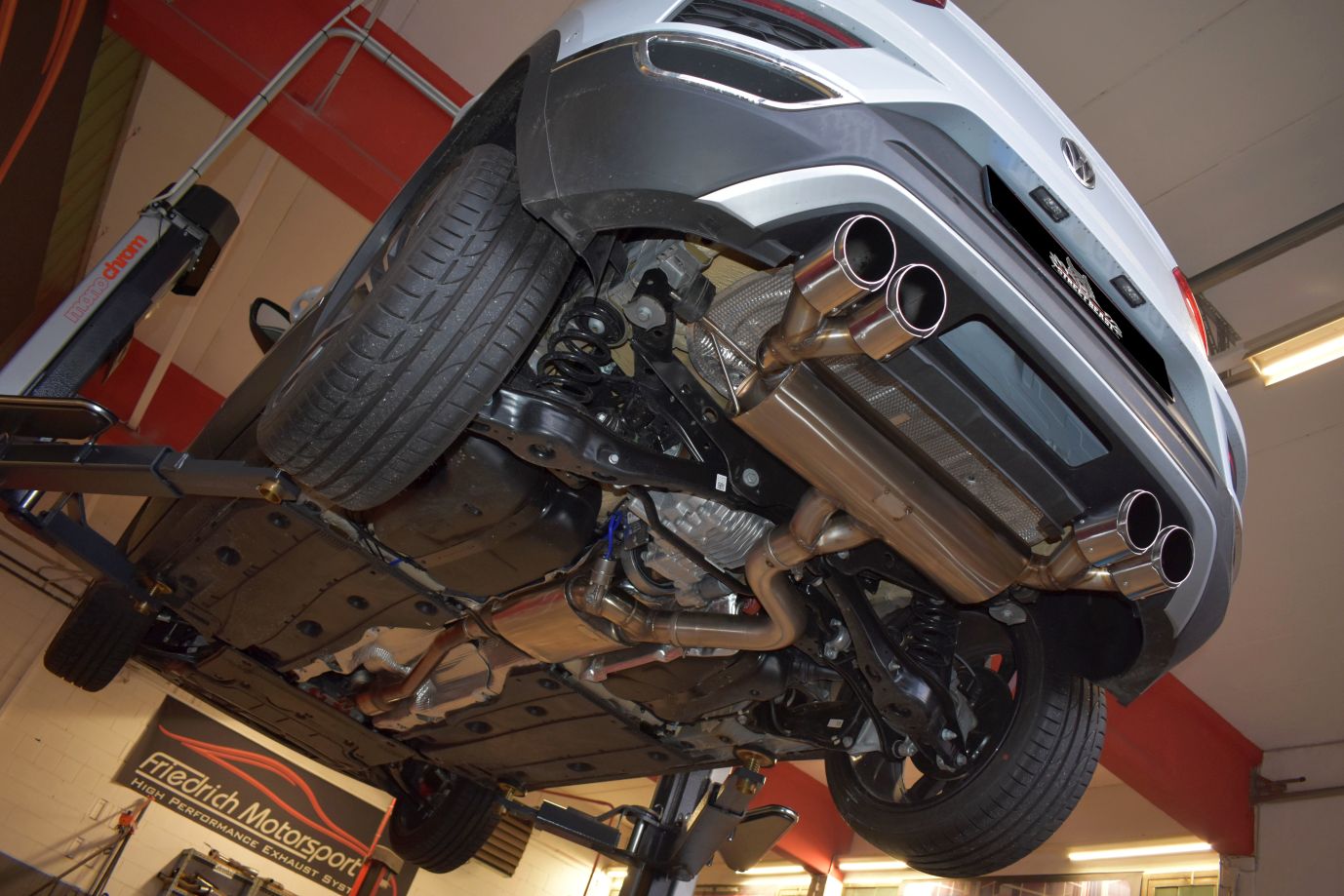 StreetBeast  76mm Duplex-Anlage mit Klappensteuerung, VW T-ROC 4motion