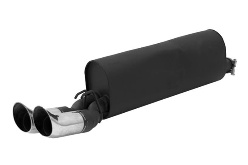 Remus Sportschalldämpfer für Alfa Romeo 155 mit 2 Endrohren Ø 70 mm Racing Look