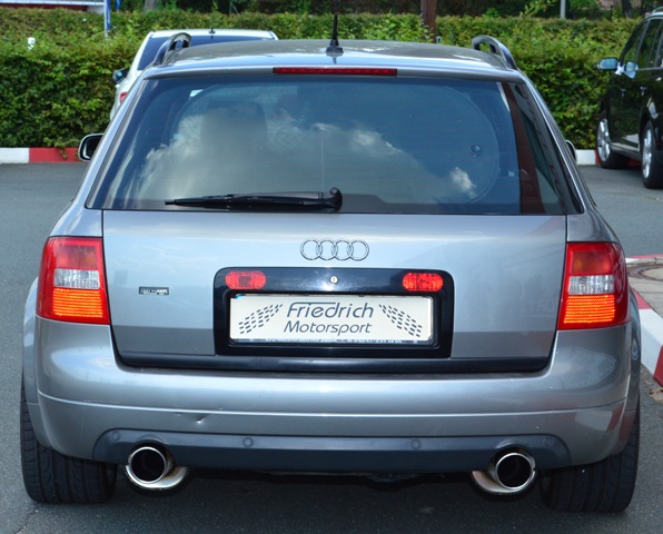 Friedrich Motorsport Duplex Sportauspuff Audi S6 4B 