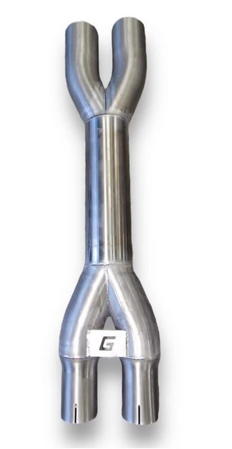 GRAIL Mustang Gen.6 Single Mid-Pipe in 3,5 Zoll