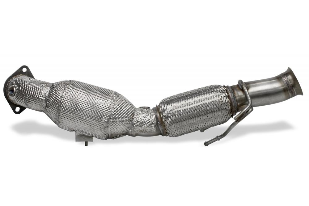 HJS 70mm ECE Downpipe für Ford Focus 3 ST