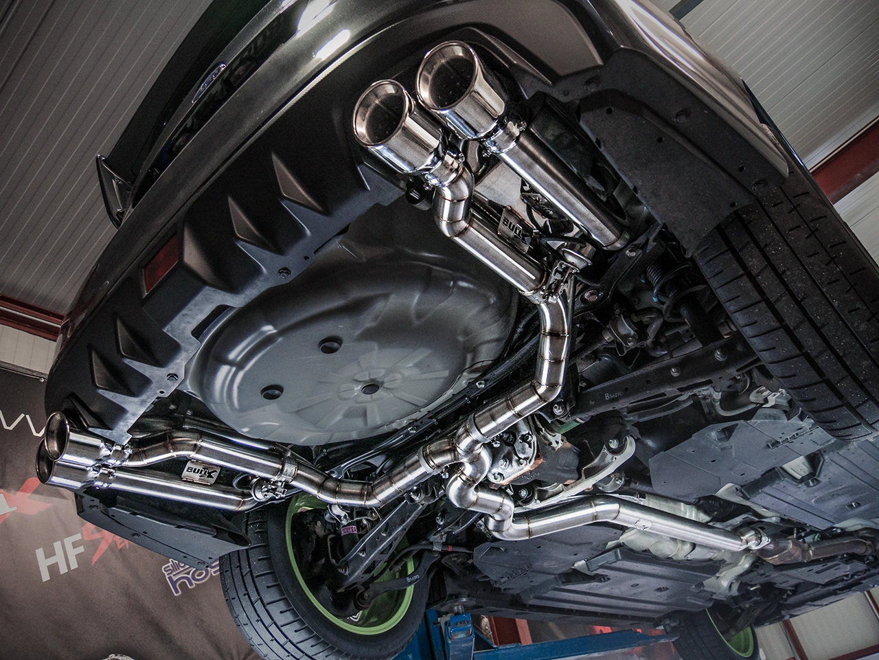EGO-X Abgasanlage 3" Subaru WRX STI 2.5