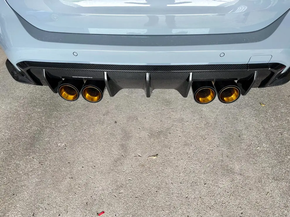 Carbon Endrohrblende für BMW M2 M3 M4 G80 G81 G82 G83 Anleitung