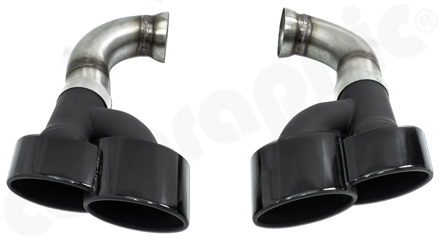 CARGRAPHIC Sport Endrohrsatz für Porsche Cayenne 