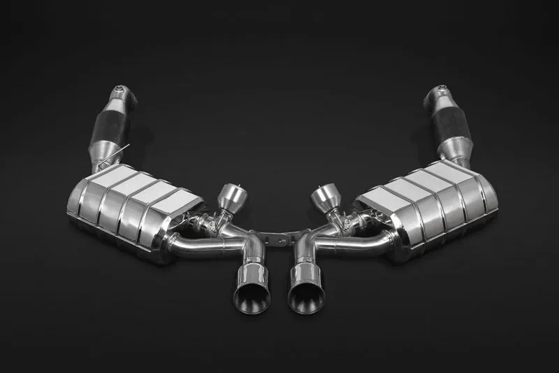 Capristo Endschalldämpfer Teilegutachten für Porsche 987 Boxster / Cayman Capristo Endschalldämpfer für Porsche 987 Boxster kaufen