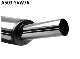 Bastuck Sportauspuff VW Polo 1 Typ 86 1x76mm kaufen