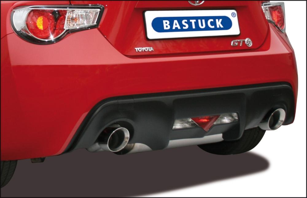Bastuck Sportauspuff Subaru BRZ 2x 1x100mm Race-LookBild