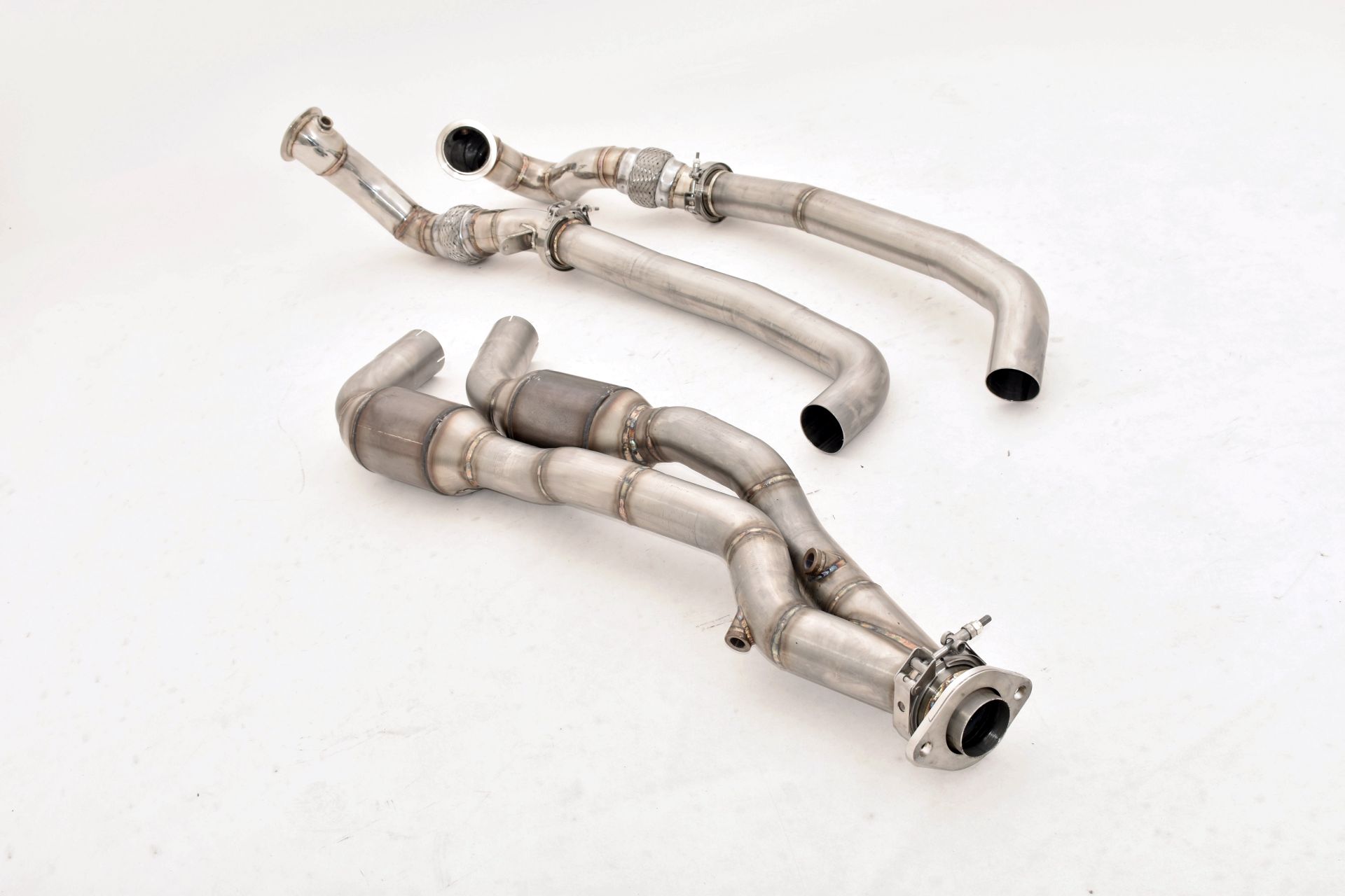 Friedrich Motorsport Downpipe 2x70mm mit Sportkat