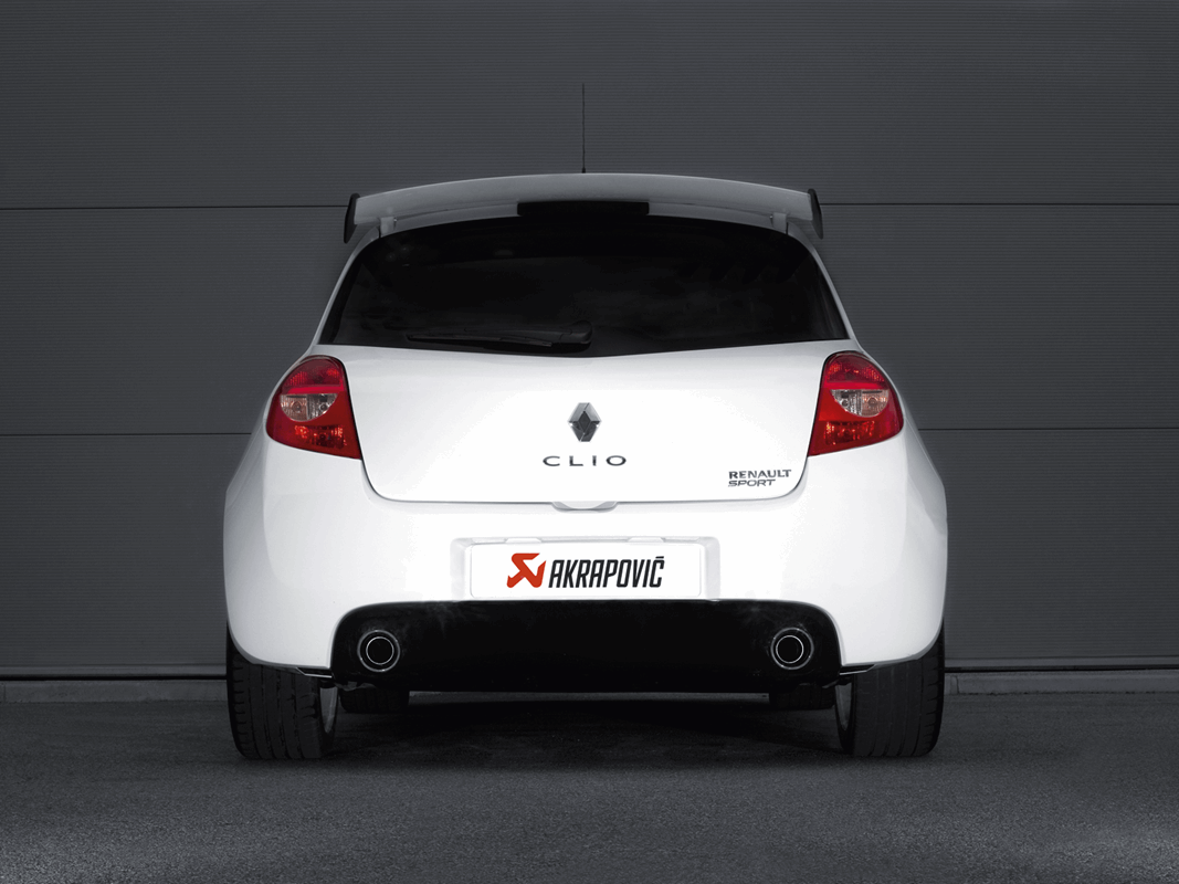 Akrapovic Slip-On Line für Renault Clio 3 RS 200 Bild