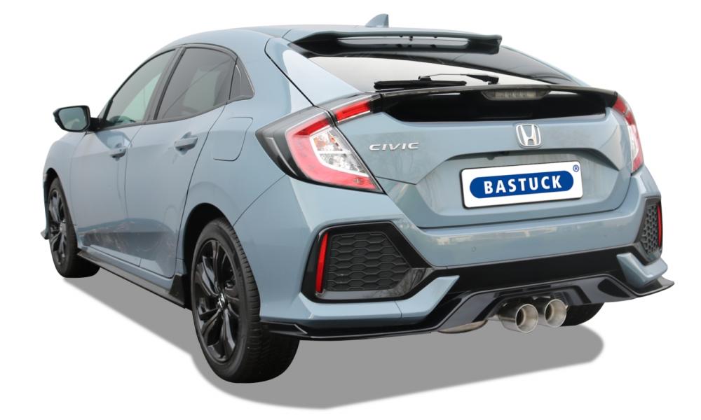 Bastuck Sportauspuff Honda Civic 10 FC 2x100mm Foto