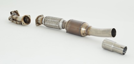 Friedrich Motorsport 70mm Downpipe mit Sport-Kat. Edelstahl  Friedrich Motorsport 70mm Downpipe mit Sportkat kaufen