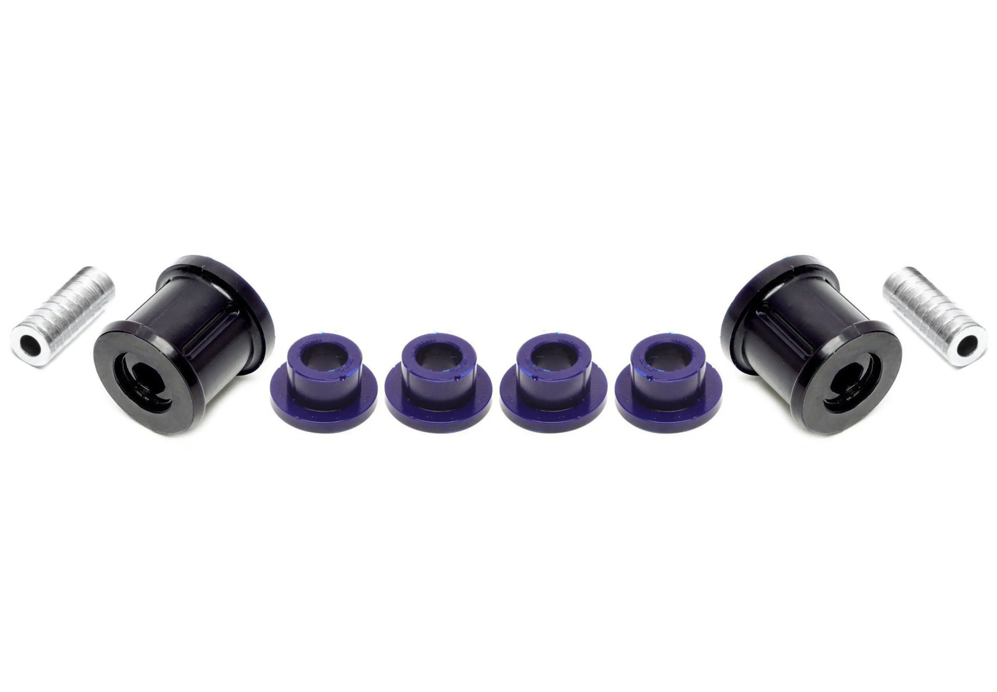 TA Technix PU-Buchsen Kit Vorderachse 8-teilig passend für Audi / Seat / Skoda / VW A3 / Q3 / TT / Leon / Altea / Toledo / Alhambra / Octvia / Superb / Yeti / Scirocco / Eos / Jetta / Golf / Touran / Caddy / Tiguan / Passat / Sharan