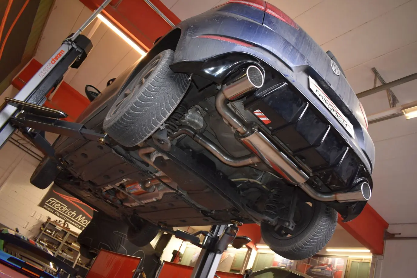 Friedrich Motorsport Gruppe A Duplex-Anlage VW Golf VII 